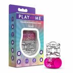 Play With Me Pleaser Vibrating C-Ring Pink Pink > Cock Ring > Vibrating