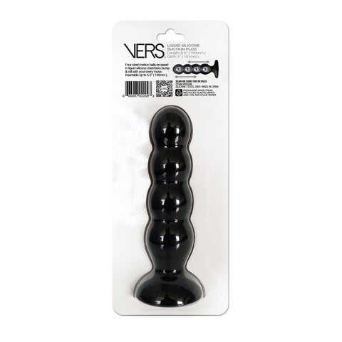 VERS Liquid Silicone Suction Plug 16.5 cm Length 10 cm Girth > Anal Range > Prostate Massagers