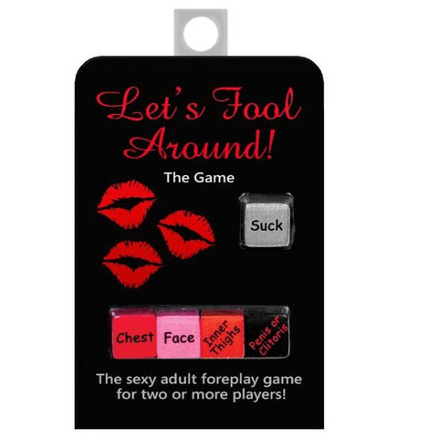 Lets Fool Around Dice Game for Couples and Parties Games