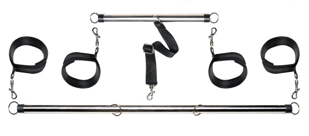 Fetish Fantasy Spread Em Bar and Cuffs Set Adult Toy Kit > Bondage Gear > Bondage Kits