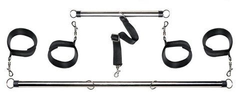 Fetish Fantasy Spread Em Bar and Cuffs Set Adult Toy Kit > Bondage Gear > Bondage Kits