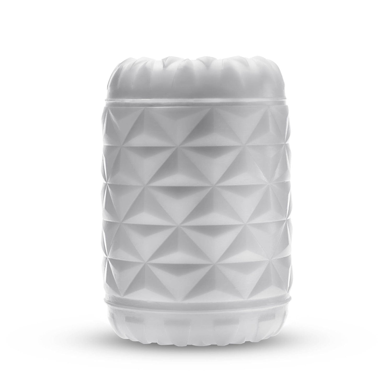 Rize Reakt White Self-Lubricating Male Masturbation Stroker Strokers - Manual