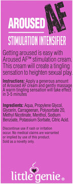 Aroused AF Female Stimulation Cream 44ml 1.5 oz Tube > Essentials > Womens Enhancers