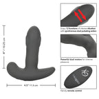 Eclipse Remote Control Dual Motor Pulsating Anal Probe Toy > Anal Range > Vibrating Butt Plugs