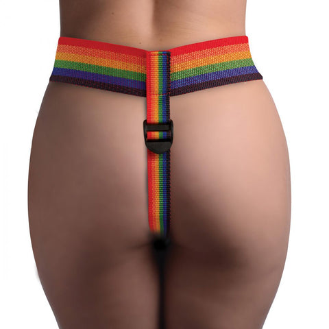 Strap-U Take the Rainbow Universal Strap-On Harness for Pegging Fun Harnesses & Strap-Ons