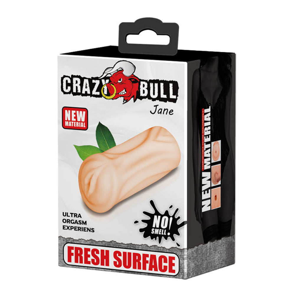 Crazy Bull Jane Masturbator Sleeve – Skin-Safe Material Masturbator Sleeve > Sex Toys For Men > Masturbators > Manual