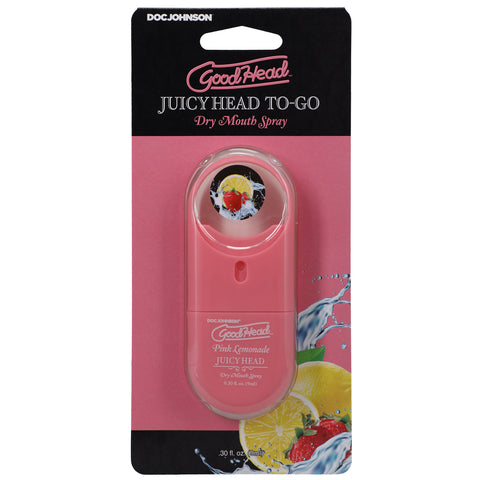 Goodhead Juicy Head Dry Mouth Spray Pink Lemonade Travel Size Default Title Oral Gels & Sprays