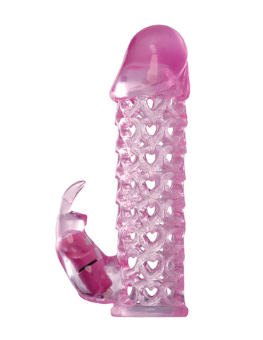 Fantasy X-Tensions Vibrating Couples Cage (Pink) – Slim Vibrating Cage Pink SLEEVES