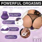 Purple Silicone Vibrating Grinder with Remote Control > Vibrators > Vibrating Pads