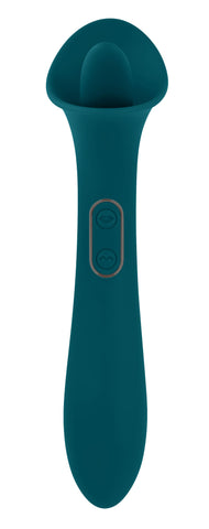 Playboy Pleasure True Indulgence (Teal) – Rechargeable Vibrator Teal STIMULATORS
