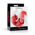 Lickgasm Lick Lasher – Dual Action Textured Tongue Licking Vibrator