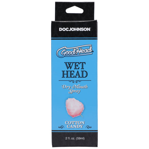 GoodHead Wet Head (Cotton Candy) – Mouth-Wetting Spray Oral Gels & Sprays