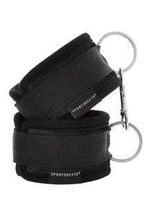 Black Soft Adjustable Wrist and Ankle Cuffs > Bondage Gear > Restraints