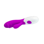 Pretty Love Snappy – 30 Function Silicone Dual Rabbit Vibrator 19.5cm overall Length > Vibrators > Ladies > Rabbit