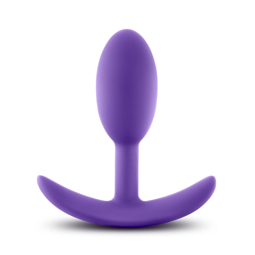 Luxe Wearable Vibra Slim Plug Small – Wearable Anal Plug Purple > Anal Range > Butt Plugs