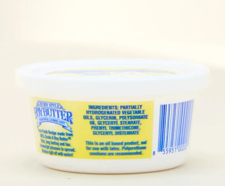 Boy Butter Original – Coconut Oil Based Personal Lubricant 4 Oz > Lube > Masturbation Cream