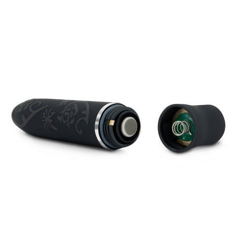 Rose Bliss Mini Vibe Black Travel Vibrator Phthalate Free BULLETS
