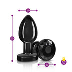 Viben Cheeky Charms Medium Metal Remote Vibrating Anal Plug > Anal Range > Vibrating Butt Plugs