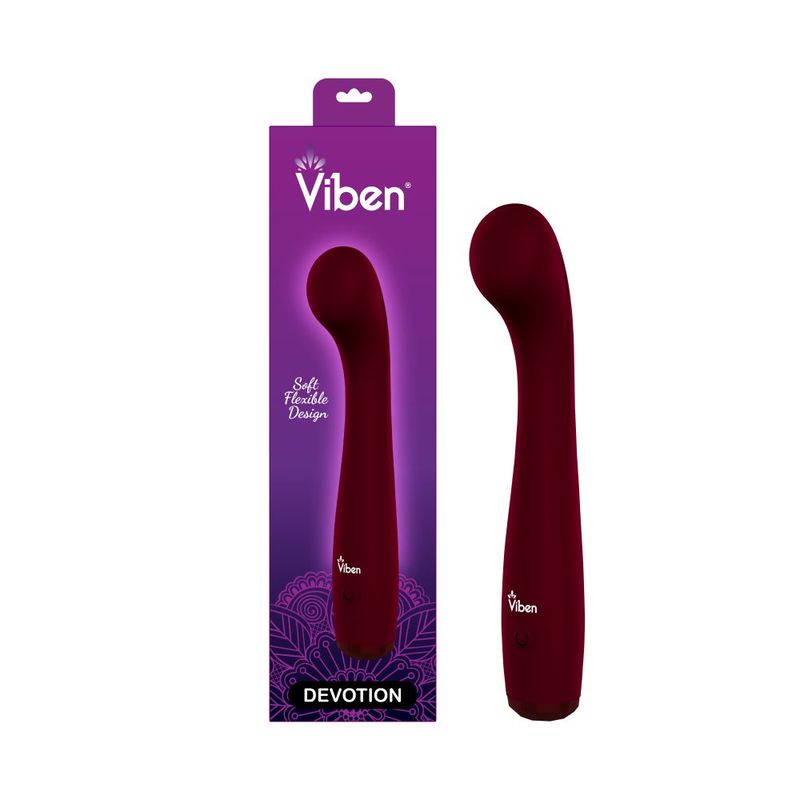 Viben Devotion Ruby G-Spot Vibrator – Sleek Design G-Spot Vibrator > Sex Toys For Ladies > G-Spot Vibrators