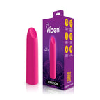 Viben Fixation Hot Pink Lipstick Bullet Vibrator with 20 Modes > Vibrators > Mini Vibrators