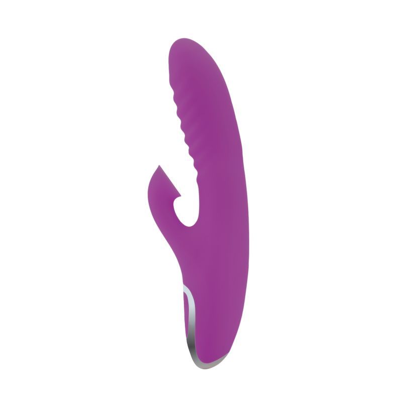 Viben Frenzy Suction Rabbit Vibe in Berry VIBRATORS-RABBIT
