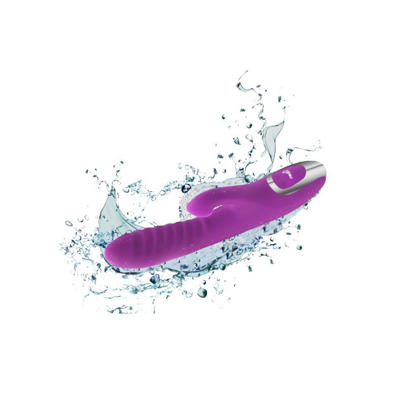 Viben Frenzy Suction Rabbit Vibe in Berry VIBRATORS-RABBIT