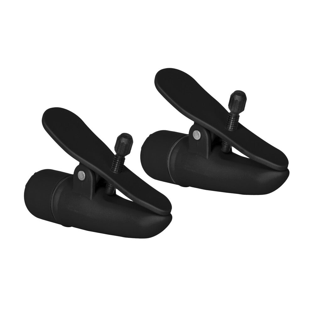 Vibrating Black Nipplettes Nipple Clamps For Pleasure Nipple Clamps