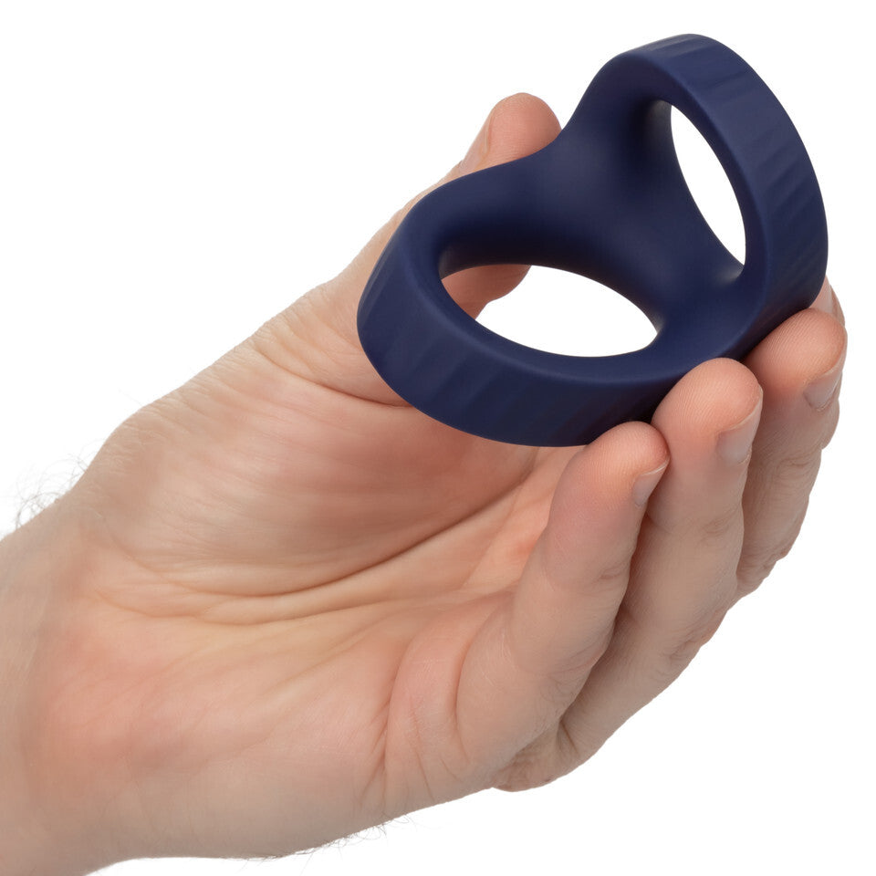 Viceroy Dual Silicone Cock Ring – Soft Stretchy Ultra-Plush Loops Male Ring > Cock Ring > Sling