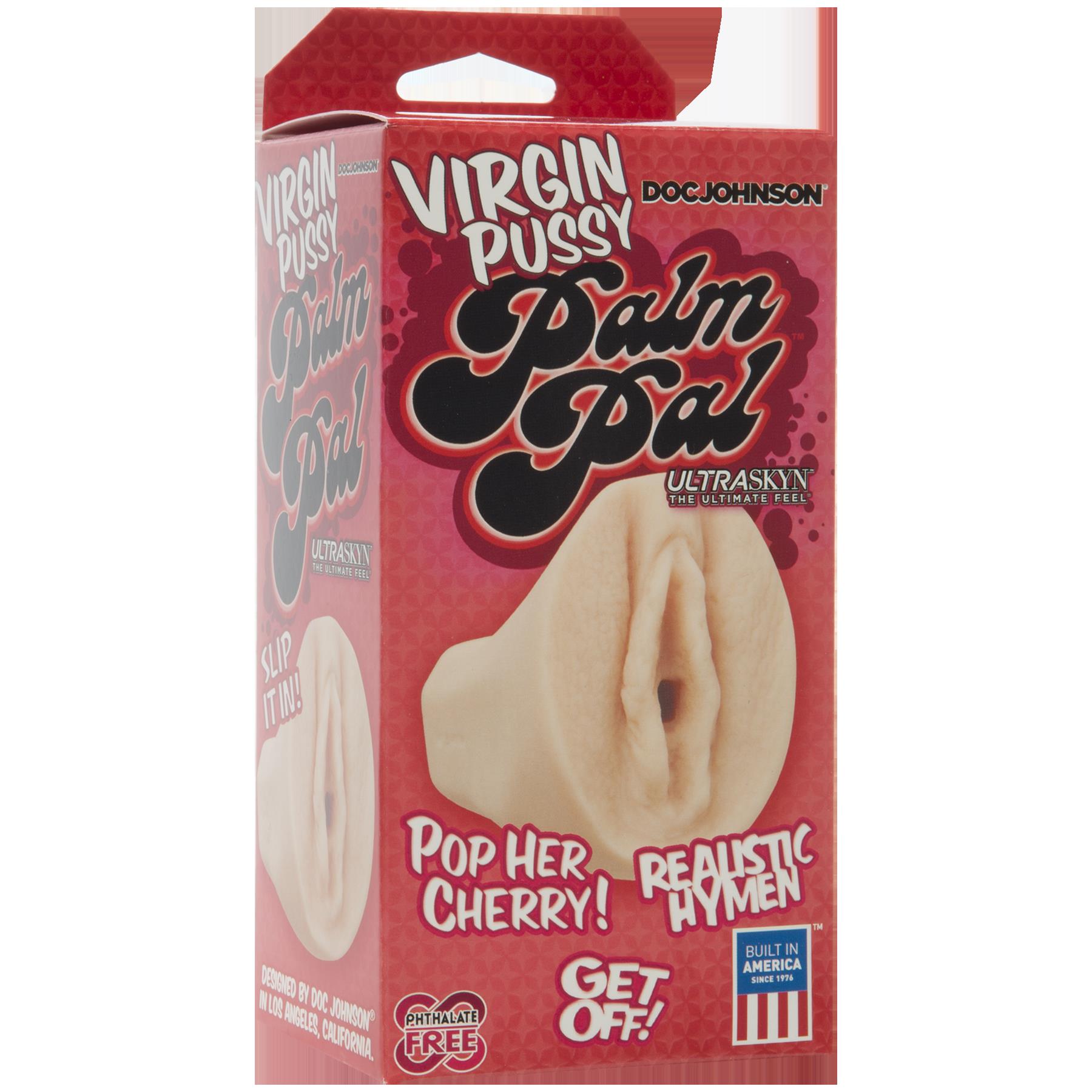 Virgin Palm Pal Male Masturbator Pocket Sleeve Realistic Strokers - Manual