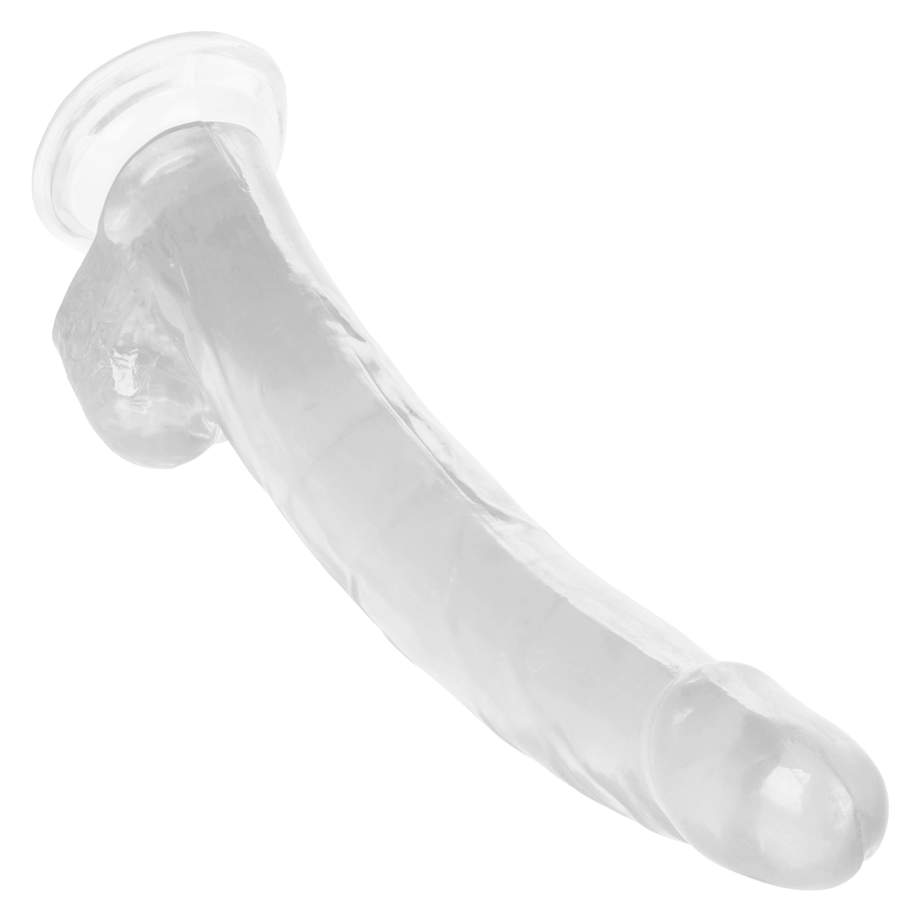 Size Queen 12 Inch Realistic Dildo Clear Large Thick Dong Dongs Big