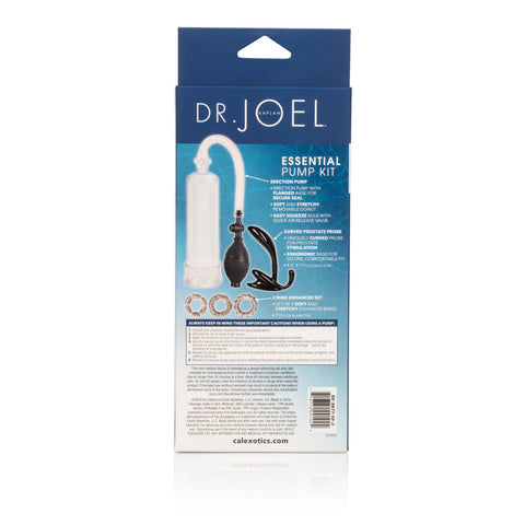 Dr Joel Kaplan Essential Pump Kit with Cock Rings and Probe PUMPS