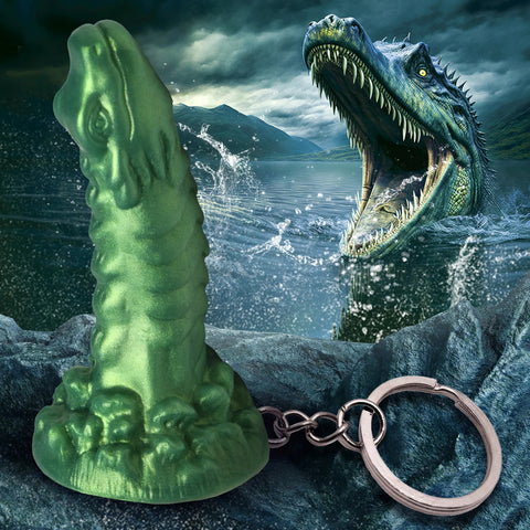 Green Cockness Monster Keychain Adult Novelty Accessory Gift Gag Gifts & Novelties