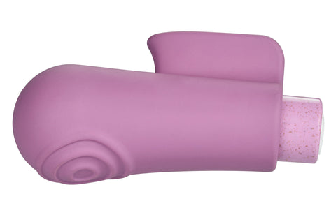 Gaia Eco Delight Purple Clitoral Vibrator with 10 Modes Finger Stimulator