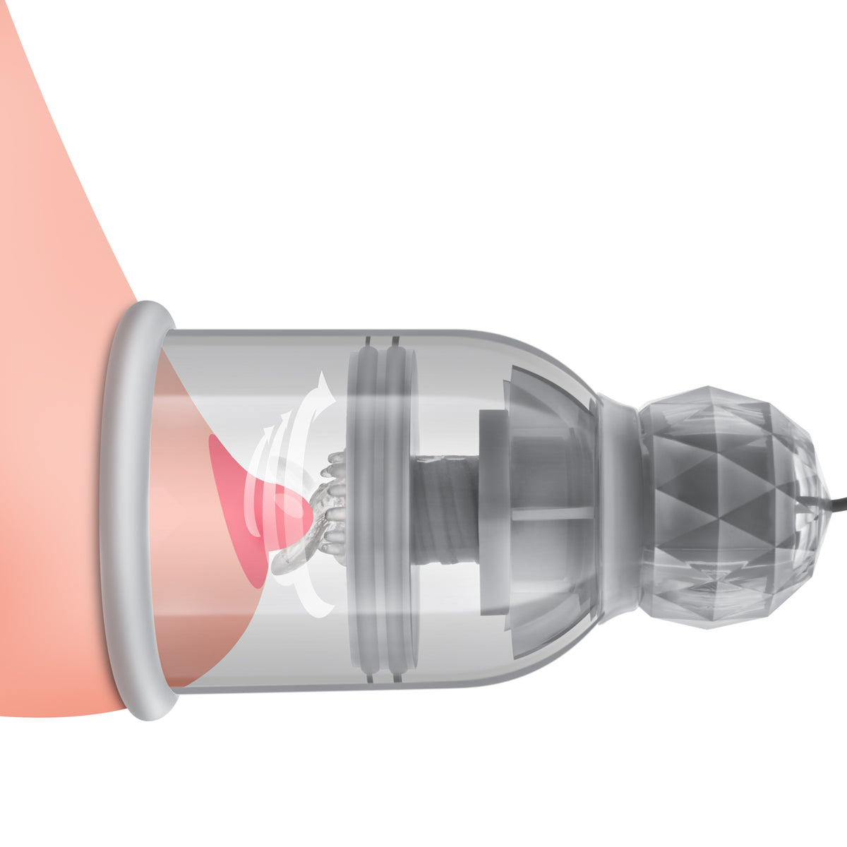 Temptasia Titillator – Variable Speed Nipple Stimulator with Attachments > Sex Toys > Nipple Stimulators