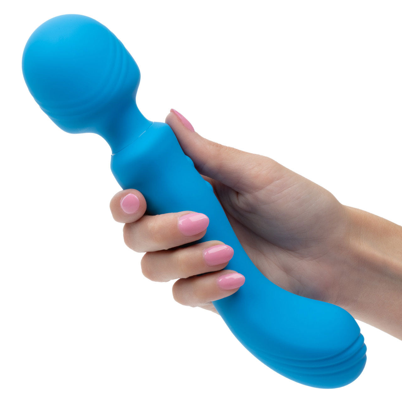 Rumbler Rumble Wand (Blue) – Rechargeable Dual-Ended Vibrator Vibrators - G Spot