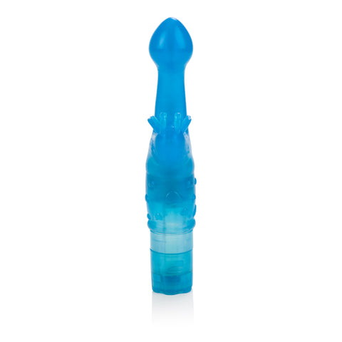 The Original Butterfly Kiss Blue Multi-Speed Waterproof 3-Inch Vibrator VIBRATORS-RABBIT-MULTI