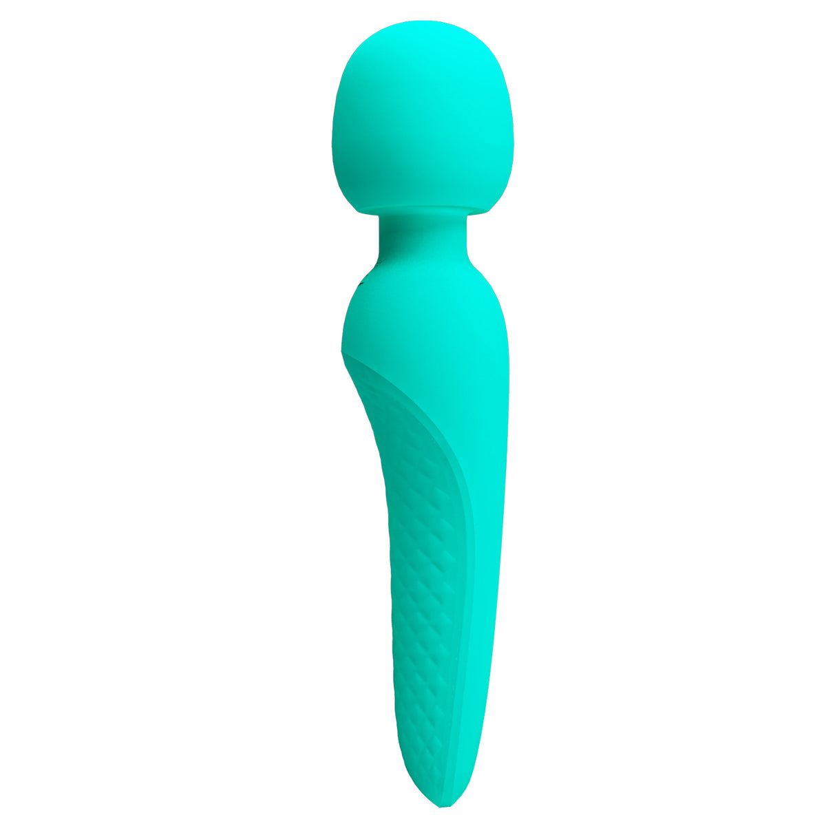 Meredith Super Soft Silicone Wand Vibrator in Turquoise Color Turquoise > Sex Toys > Massage Wands