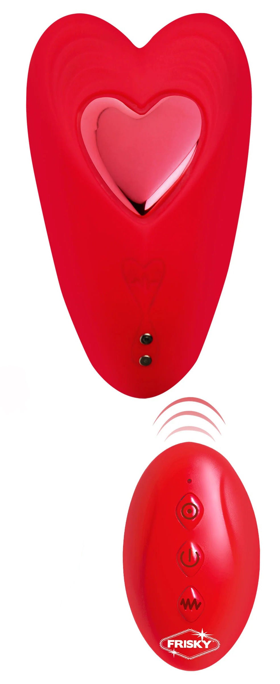 Love Connection Silicone Panty Vibrator With Remote Control Red Panty Vibrators