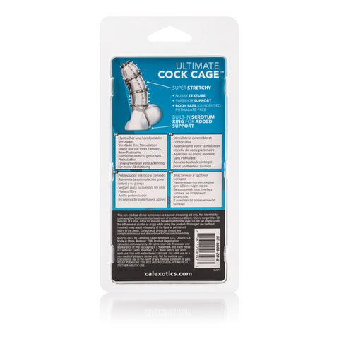 Ultimate Clear Cock Cage for Enhanced Pleasure and Support Cages
