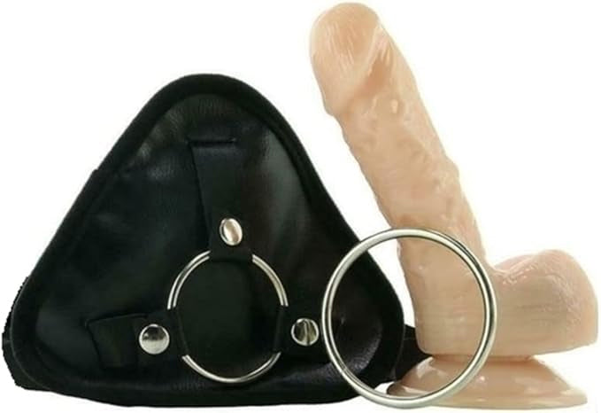 Natural Realskin Squirting Strap-On Dong with Comfortable Fit > Dildos > Strap On Dildos