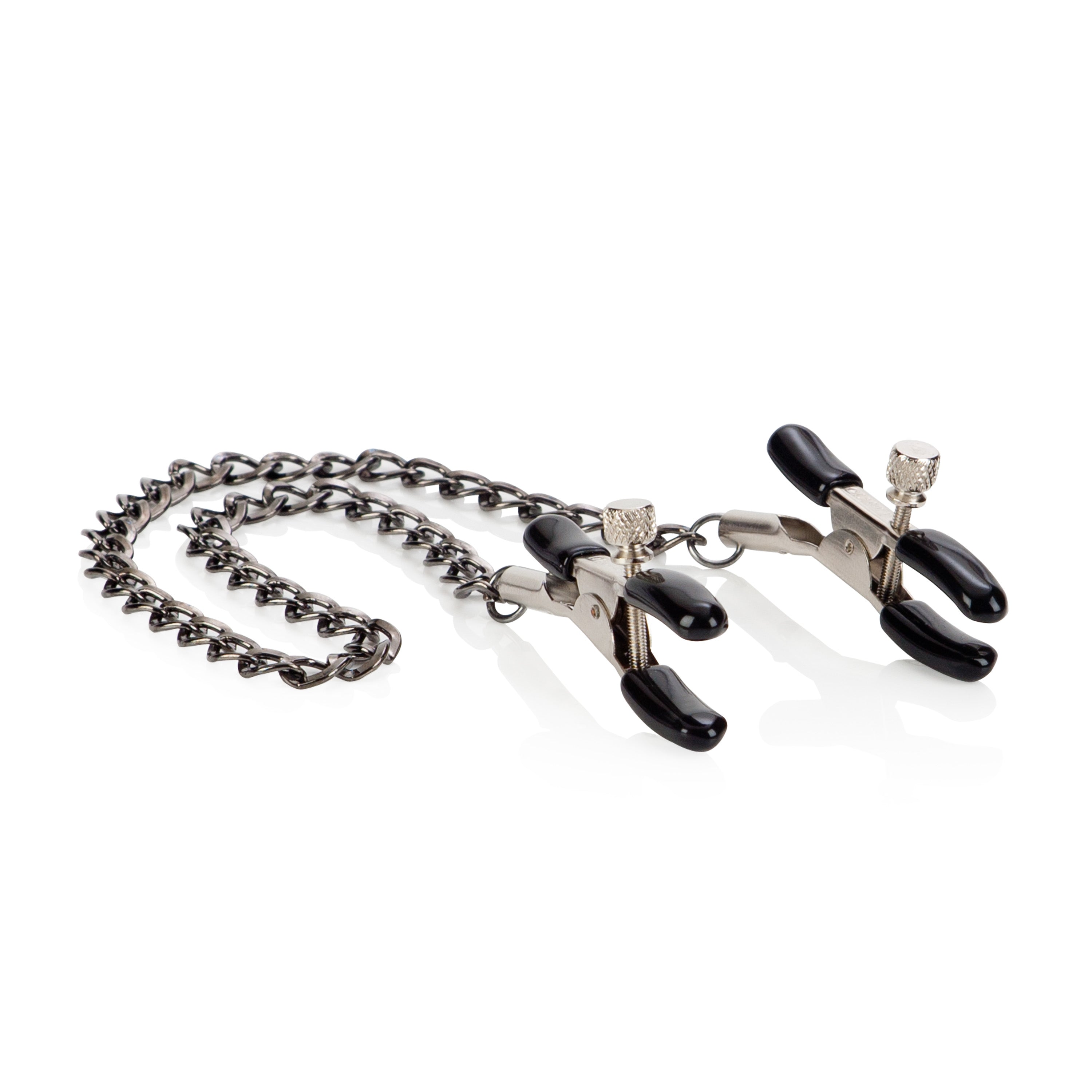 First Time Fetish Adjustable Nipple Clamps with Soft Pads > Sex Toys > Nipple Clamps