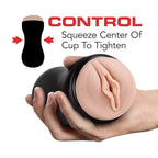 M for Men Soft and Wet Self-Lubricating Stroker Cup with Pleasure Ridges and Orbs > Sex Toys For Men > Masturbators > Manual
