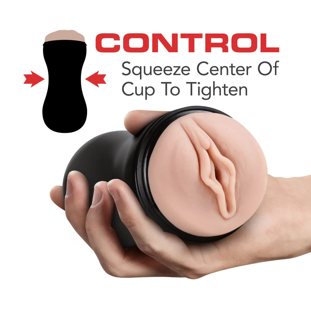 M for Men Soft and Wet Self-Lubricating Stroker Cup with Pleasure Ridges and Orbs > Sex Toys For Men > Masturbators > Manual
