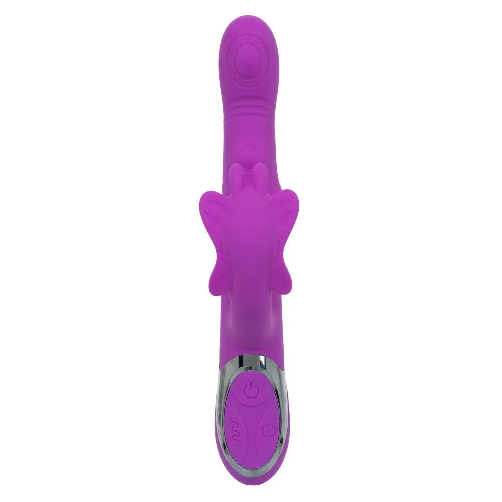 Enchanted Throbbing Butterfly (Purple) – Triple-Motor Vibrator > Vibrators > Ladies > Rabbit