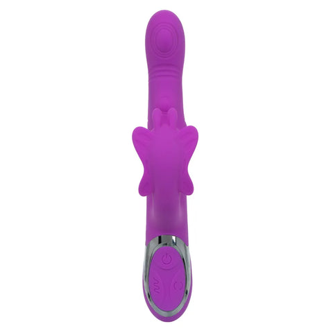 Enchanted Throbbing Butterfly (Purple) – Triple-Motor Vibrator > Vibrators > Ladies > Rabbit
