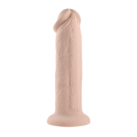 7 Inch Girthy Suction Cup Vibrating Dong with 10 Speeds Dongs Realistic