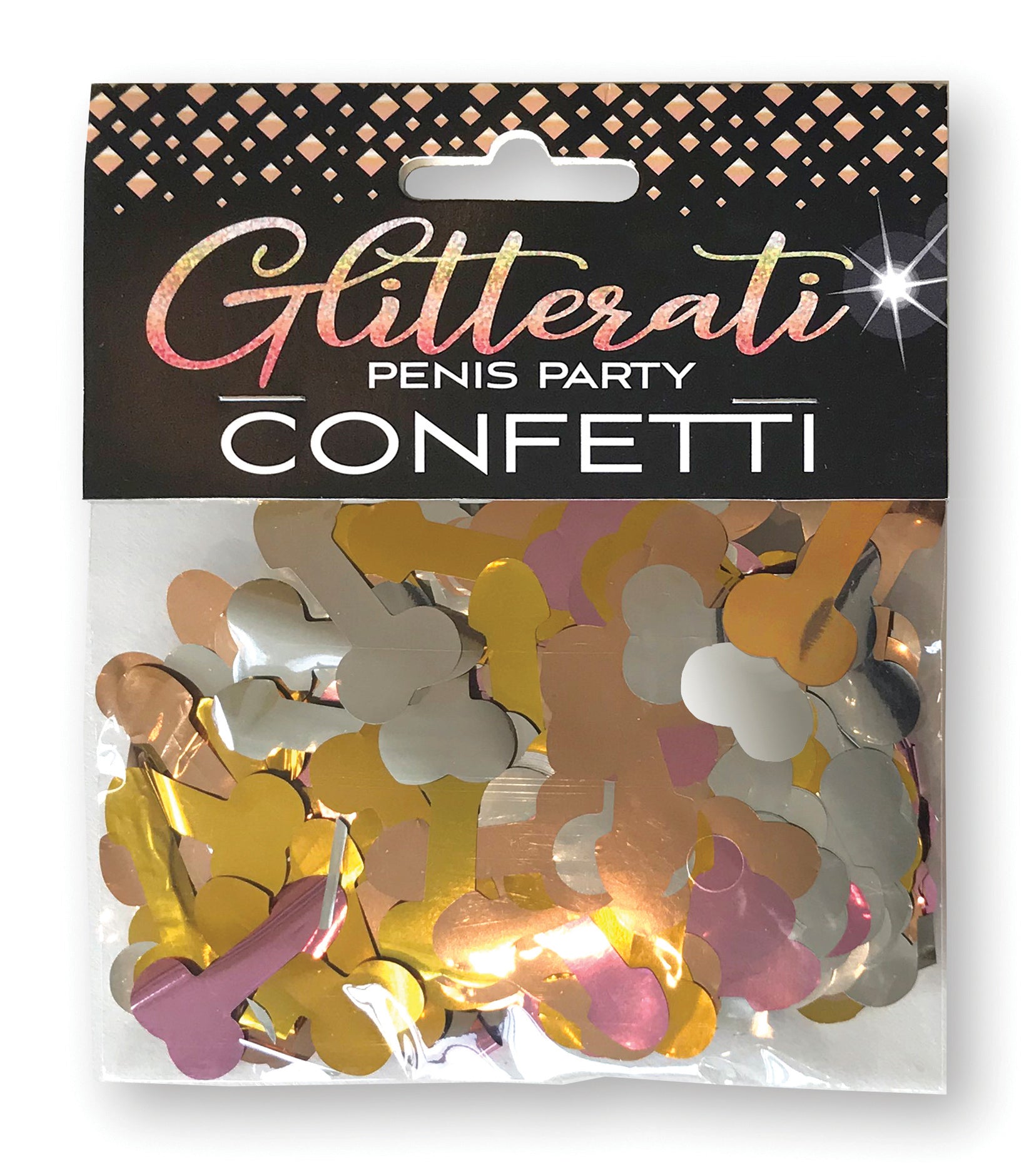 Glitterati Penis Confetti Party Table Decoration Coloured > Novelties > Party Supplies