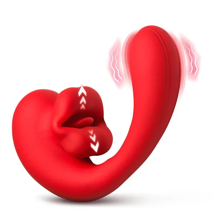 G-Kiss Kissing G-Spot Silicone Vibrator – Flexible Shaft Rechargeable Vibrator > Sex Toys For Ladies > G-Spot Vibrators