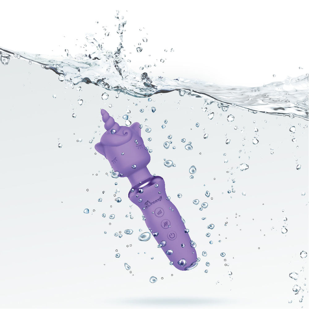 Dreamii Lilac Whirl Powerful Unicorn Wand Massager for Adults Electric Massager