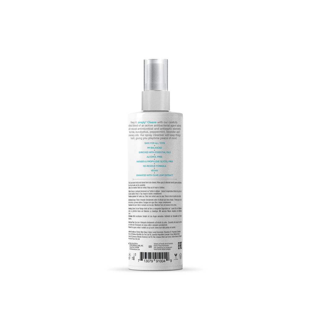 Wicked Simply Cleene Toy Cleaner 120ml Antibacterial Solution Secondary image